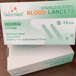 Kim chích mụn, kim lấy máu