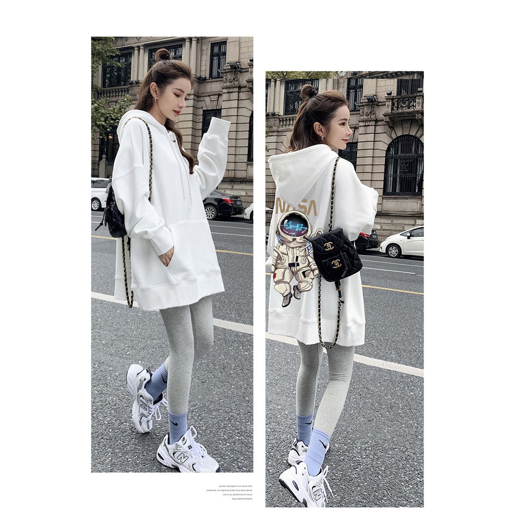 Áo Nỉ Bông Sweater, Áo Hoodie NASA, Nam Nữ Unisex in Công Nghệ Mới Nhất, bền mầu giữ Form chuẩn - Top Trend 2021 | BigBuy360 - bigbuy360.vn