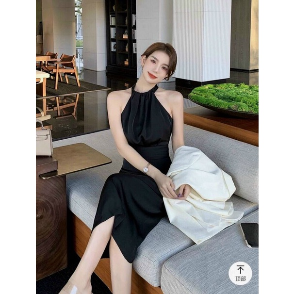 ĐẦM ÔM CỔ YẾM XẾP LI Lh0917399527