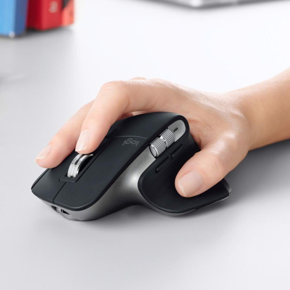 Chuột Logitech MX Master 3 , Master 3 For Mac Bluetooth - Sạc nhanh USB-C, lướt trên mọi bề mặt, Cuộn siêu nhanh