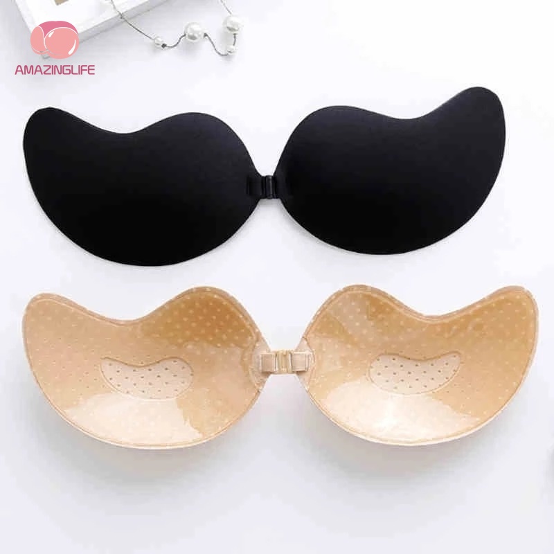 Miếng Dán Nâng Ngực Bằng Silicon Hình Quả Xoài Thời Trang