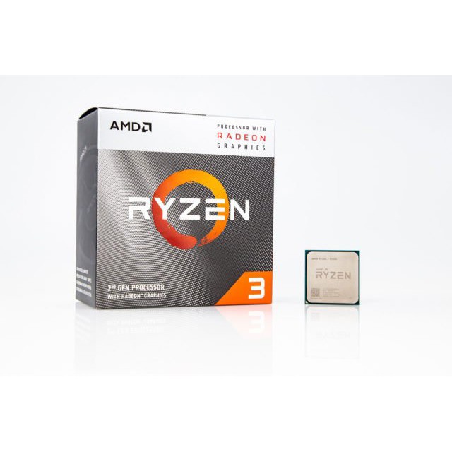 CPU AMD Ryzen 3 3200G Hàng Box Chính Hãng(có sẵn Fan Zin) - Bảo hành 36 tháng