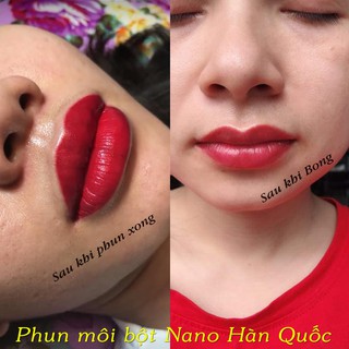 Bột tán môi mày Nano siêu bám bong đậm