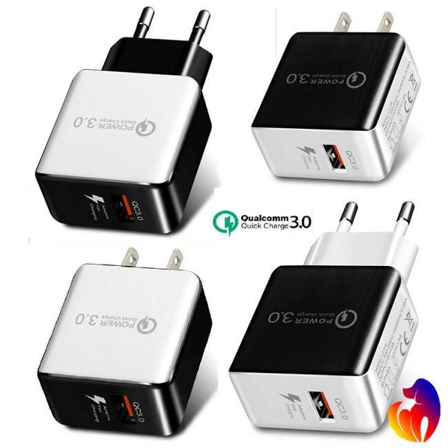 Blackhole Củ sạc nhanh cổng USB cho Samsung Android iPhone LG