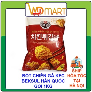 Bột Chiên gà giòn KFC Hàn Quốc BEKSUL gói 1kg