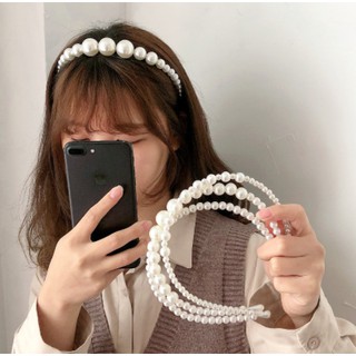 Bờm Tóc Đính Đá Phong Cách Hàn Quốc