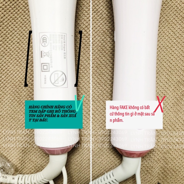 Máy uốn xoăn xoay tự động Vivid&Vogue® Ver 1