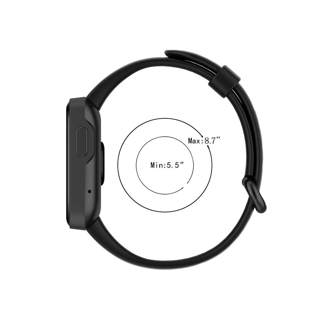 Dây đeo silicon thay thế cho đồng hồ thông minh Xiaomi Mi Watch Lite Redmi