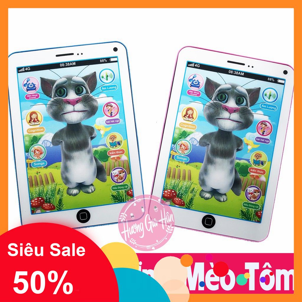 [5🌟][FREESHIP] IPAD MÈO TOM CẢM ỨNG TIẾNG VIỆT VUI NHỘN [SALE]