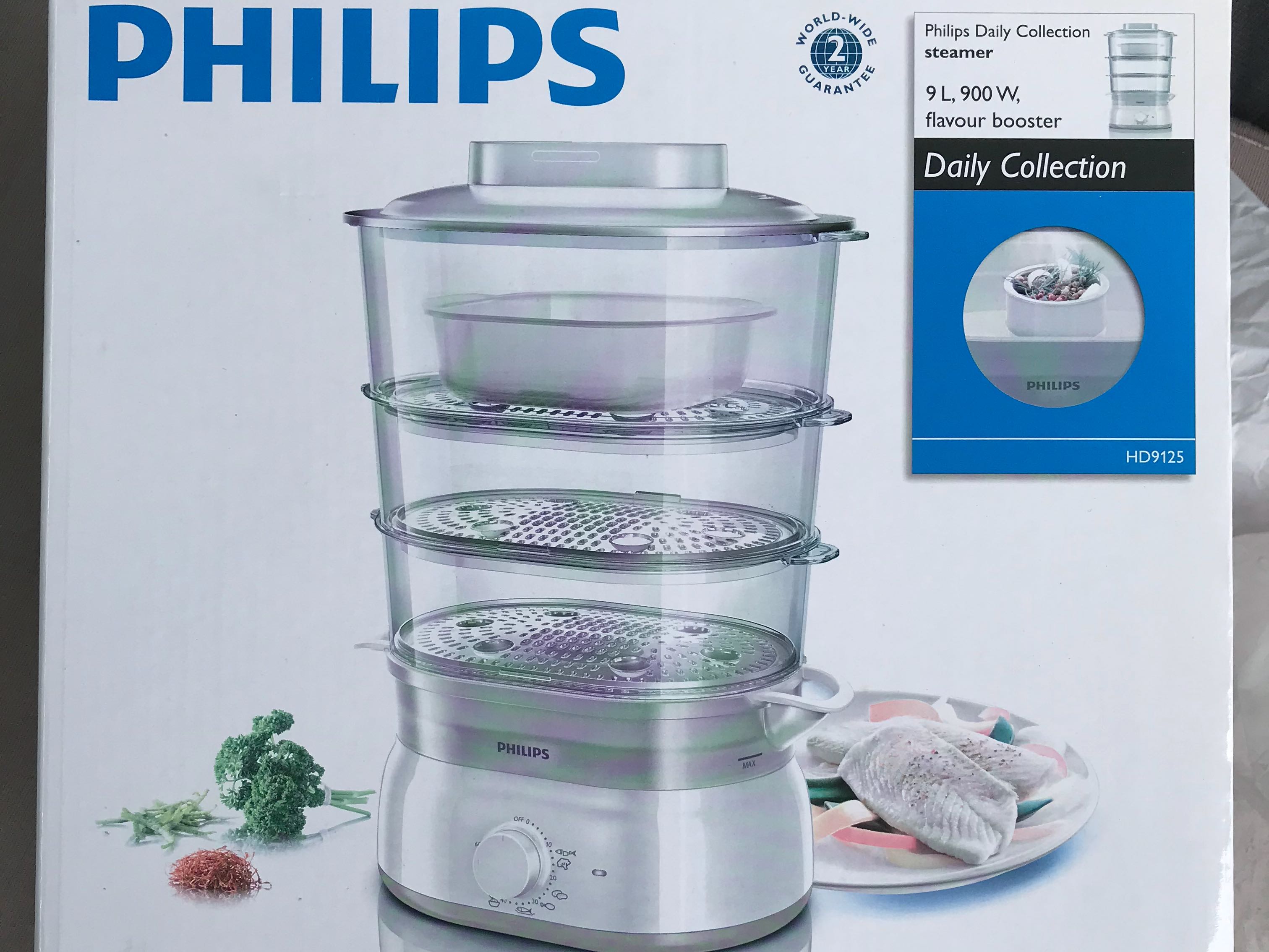 Nồi Hấp PHILIPS Model HD9125