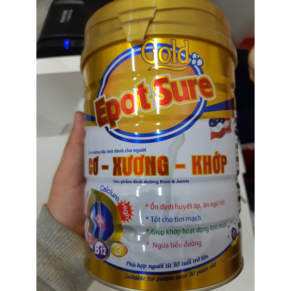 Sữa Epotsure Bone &amp; Joint Cơ Xương Khớp 900g