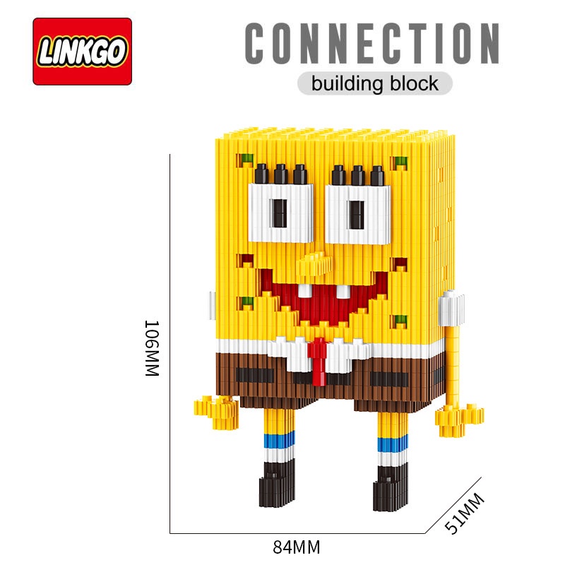 Mô Hình Đồ Chơi Lắp Ráp Ba Chiều Bằng Nhựa Họa Tiết Hoạt Hình Dành Cho Trẻ Em Và Người Lớn