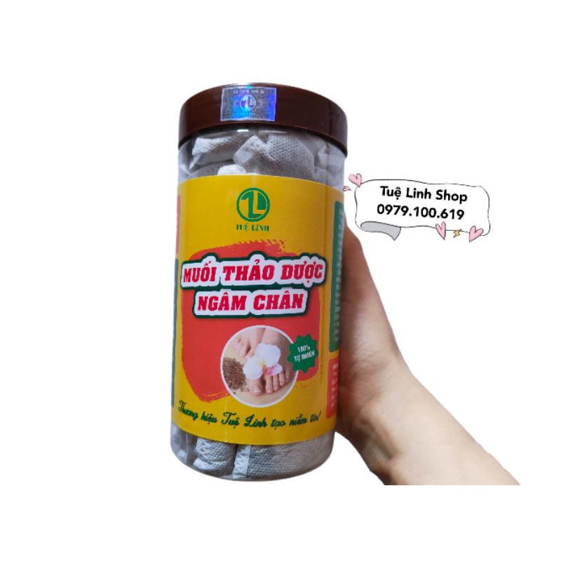 Muối thảo dược ngâm chân Tuệ Linh (20 túi lọc)