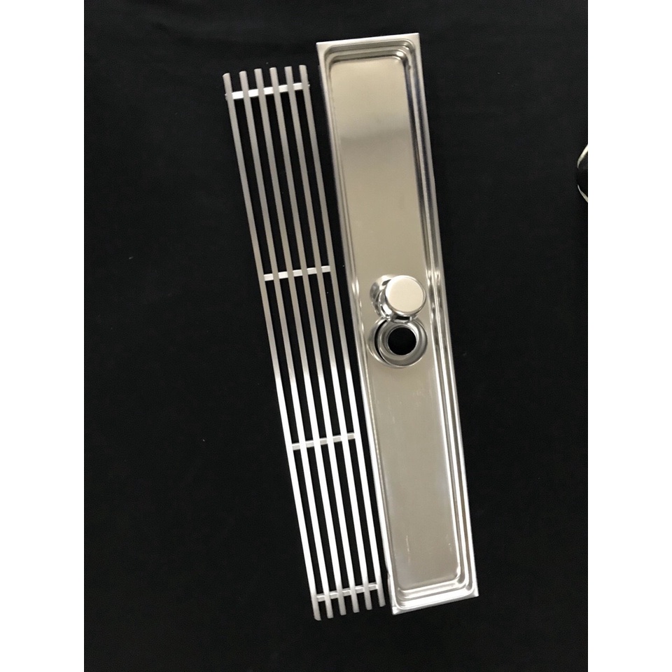 Phễu thoát sàn dài 30cm, 60cm inox304 hàng đúc dày chống hôi tuyệt đối bảo hành vĩnh viễn