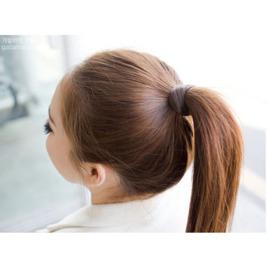 [3 Màu Tùy Chọn] Dây Chun Buộc Tóc Giả Tóc Hàn Quốc Siêu Hot Tóc Thật 99%! | BigBuy360 - bigbuy360.vn