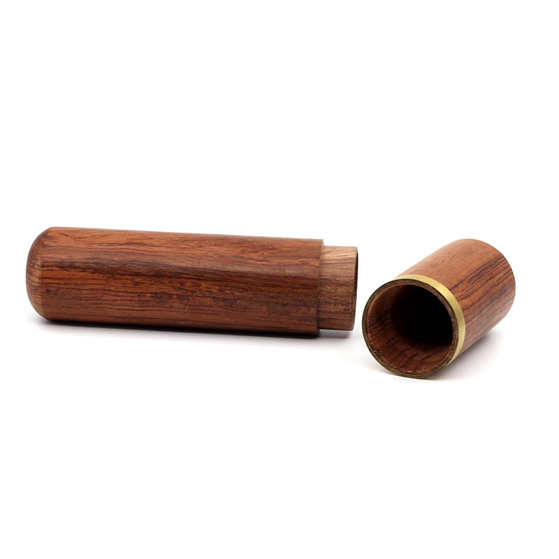 Ống đựng xì gà bằng gỗ hồng mộc giữ ẩm chuyên dụng