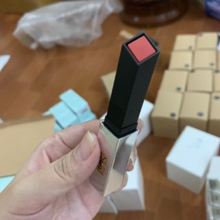 Son ysl slim bạc
