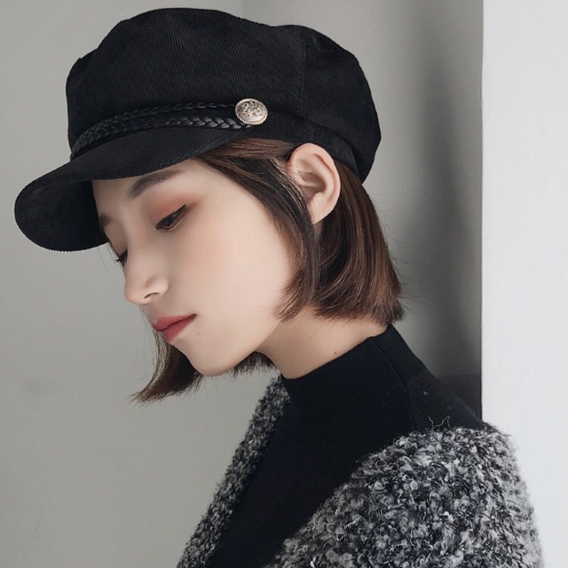 Mũ lưỡi trai nhung