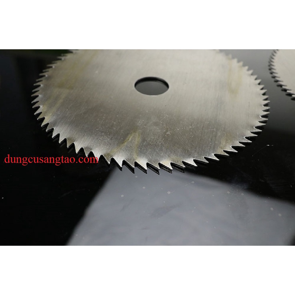 Đĩa cắt gỗ răng mịn D110mm lỗ 16mm/ cắt gỗ, nhựa, mica