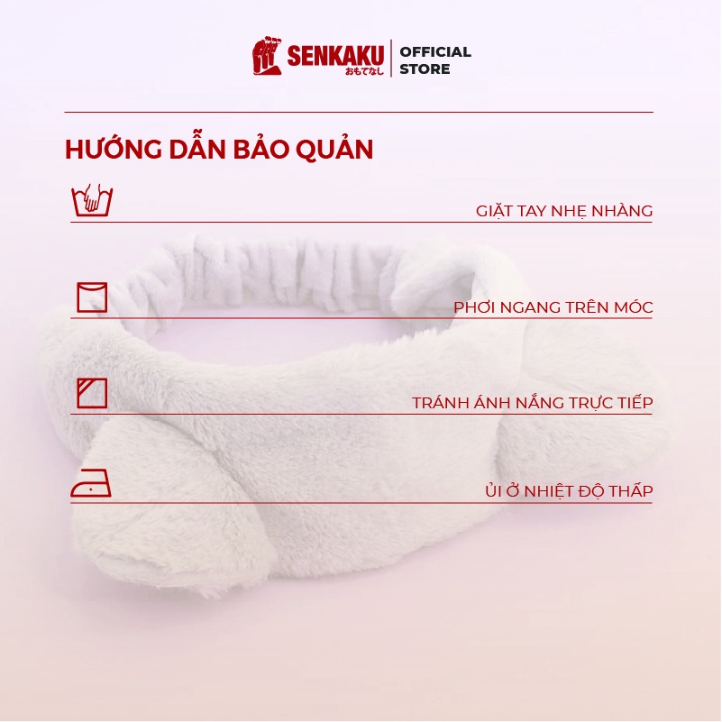 Băng đô rửa mặt, băng đô cài tóc turban nữ skincare tai mèo cute vải nhung dễ thương thời trang