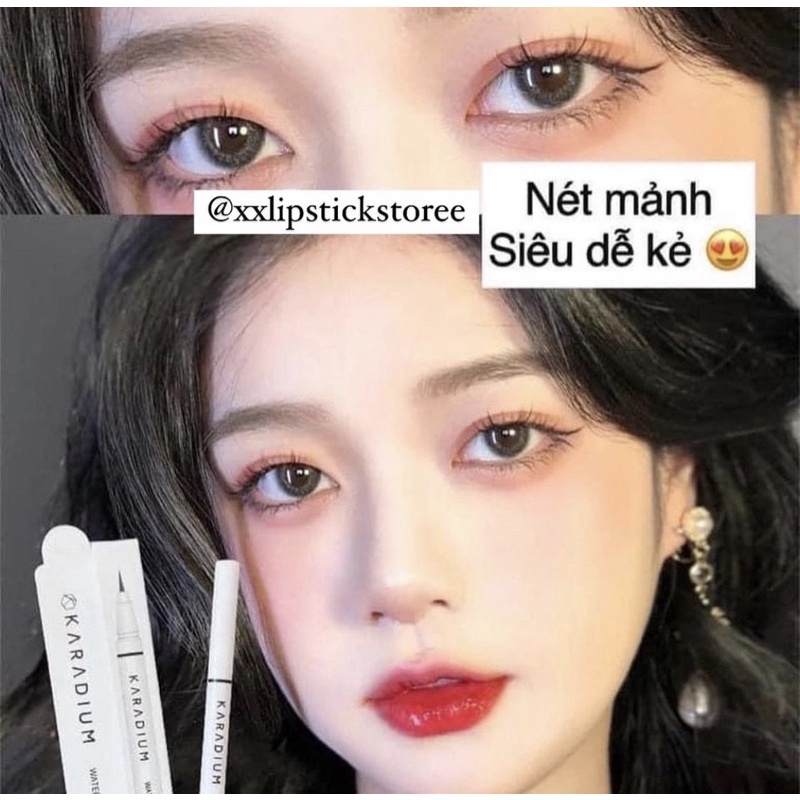 Kẻ mắt Karadium Waterproof Brush Eyeliner