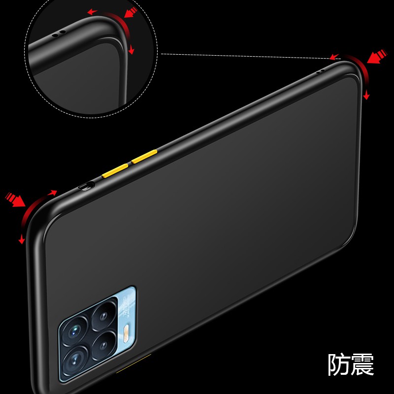 Ốp Điện Thoại Bề Mặt Nhám Phối Ba Màu Dành Cho Realme 8 8 Pro | BigBuy360 - bigbuy360.vn