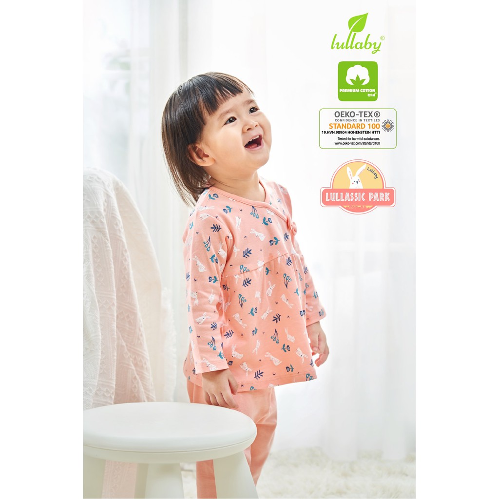 [LULLABY SALE] Bộ dài tay Cotton Nỉ thu đông bé gái  BST Lullassic Lullaby (Lẻ áo, lẻ quần)