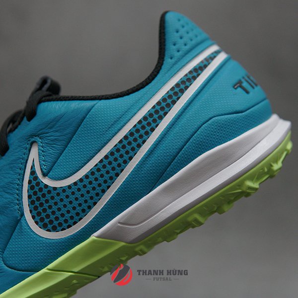GIÀY ĐÁ BÓNG CHÍNH HÃNG NIKE TIEMPO LEGEND 8 ACADEMY TF IMPULSE - AT6100-303 - XANH NGỌC