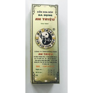 Cồn xoa bóp đa dụng An Triệu 60ml/ 100ml