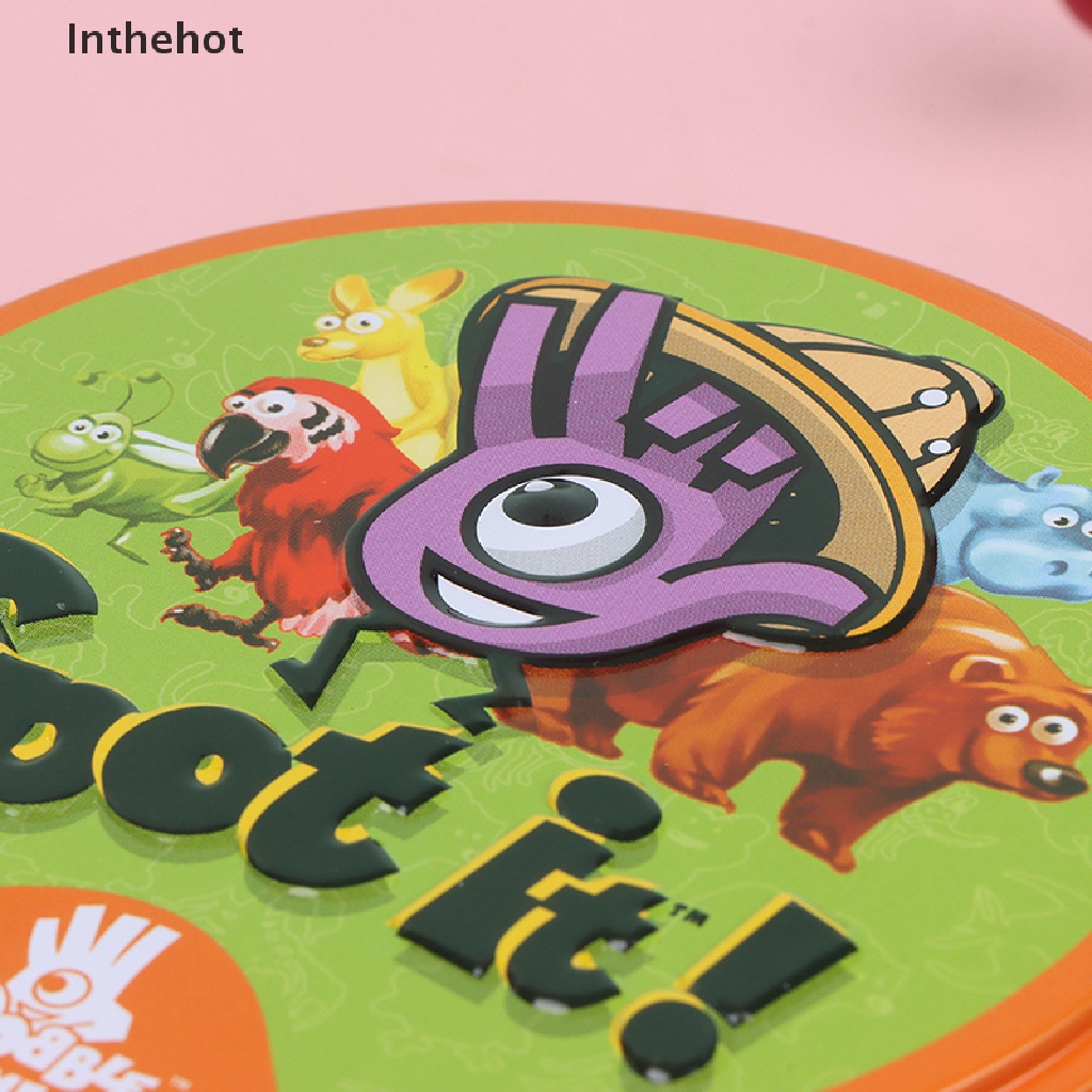 Set 55 Thẻ Chơi Game Spot It Vui Nhộn