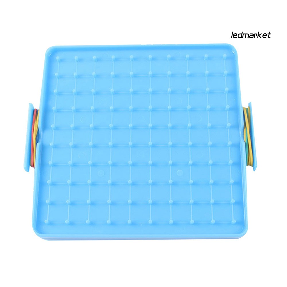 Bảng Đinh Hai Mặt 16x16cm Dùng Để Dạy Học Cho Bé