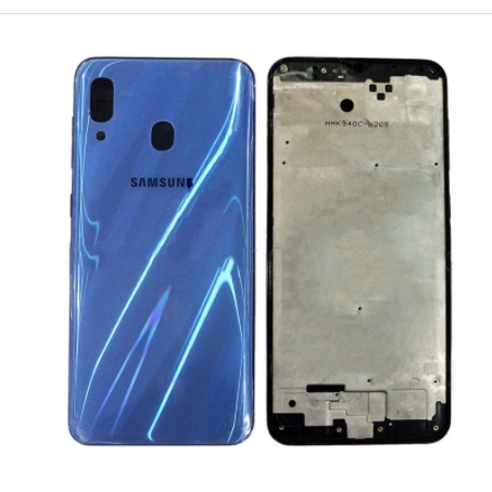Bộ vỏ SAMSUNG A20 , Zin, Chính hãng
