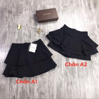 CHÂN VÁY NGẮN DÁNG XÒE CÓ QUẦN TRONG