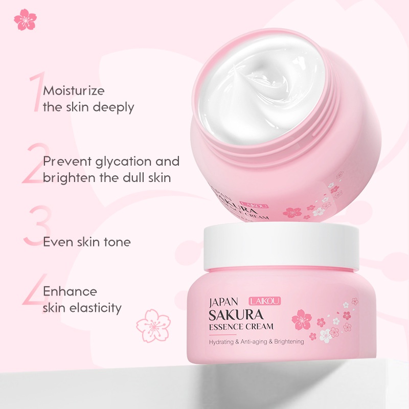 Laikou Kem Dưỡng Ẩm Làm Sáng Da Chống Lão Hóa 60g Tiện Dụng