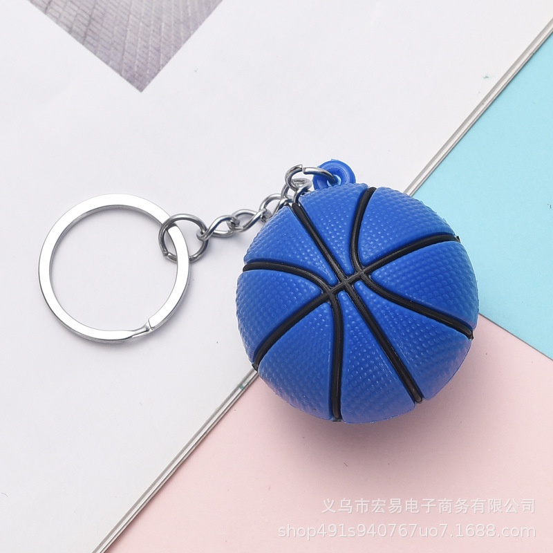 Bóng rổ móc khóa bóng thể thao