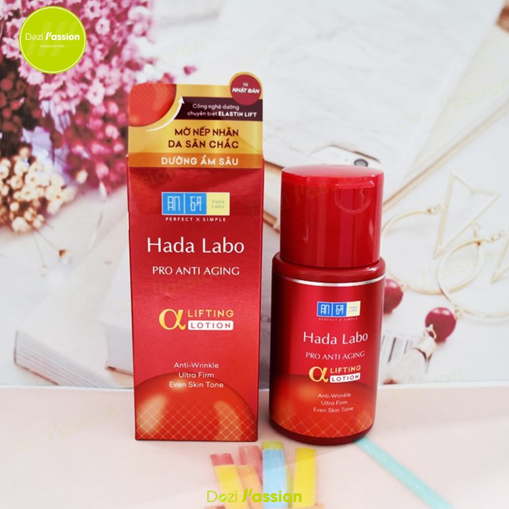 ✅ Dung Dịch Hada Labo Màu Đỏ Chuyên Biệt Chống Lão Hóa - Hada Labo Pro Anti Aging α Lifting Lotion 100ml