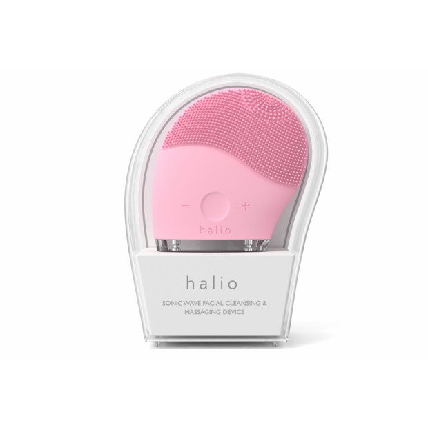 Máy Rửa Mặt Halio Facial Cleansing & Massaging Device - Baby Pink