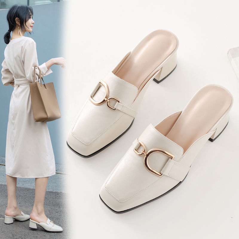 Giày Lười Đế Dày Thời Trang Mùa Hè Cho Nữ Size 34-40