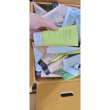 Bộ sưu tập tất cả các loại sữa rửa mặt innisfree cho mọi loại da, da dầu, da khô, da mụn...