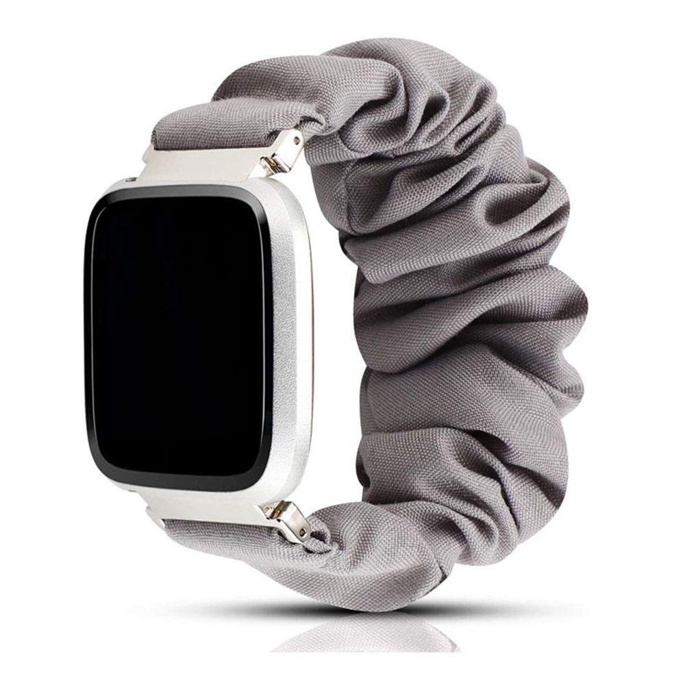 Dây Đeo Thay Thế Chất Liệu Silicon Màu Trơn Thời Trang Cho Fitbit Versa 2 Lite