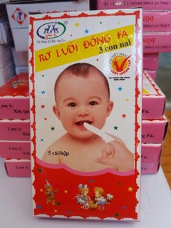 Rơ lưỡi Đông Pha 10 hộp 50 cái