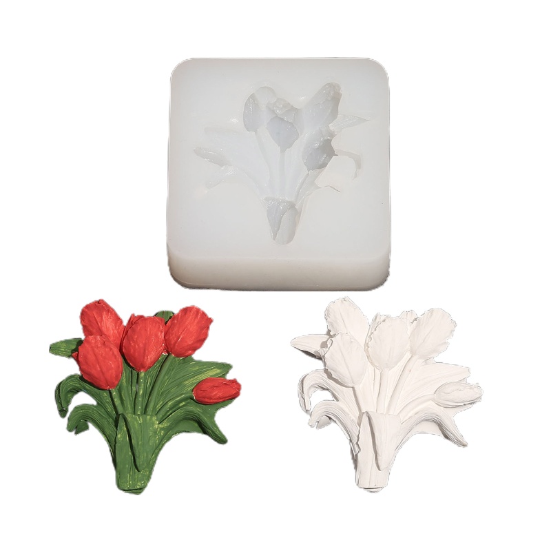 Khuôn Silicone Tạo Hình Khung Ảnh Trang Trí Xe Hơi DIY