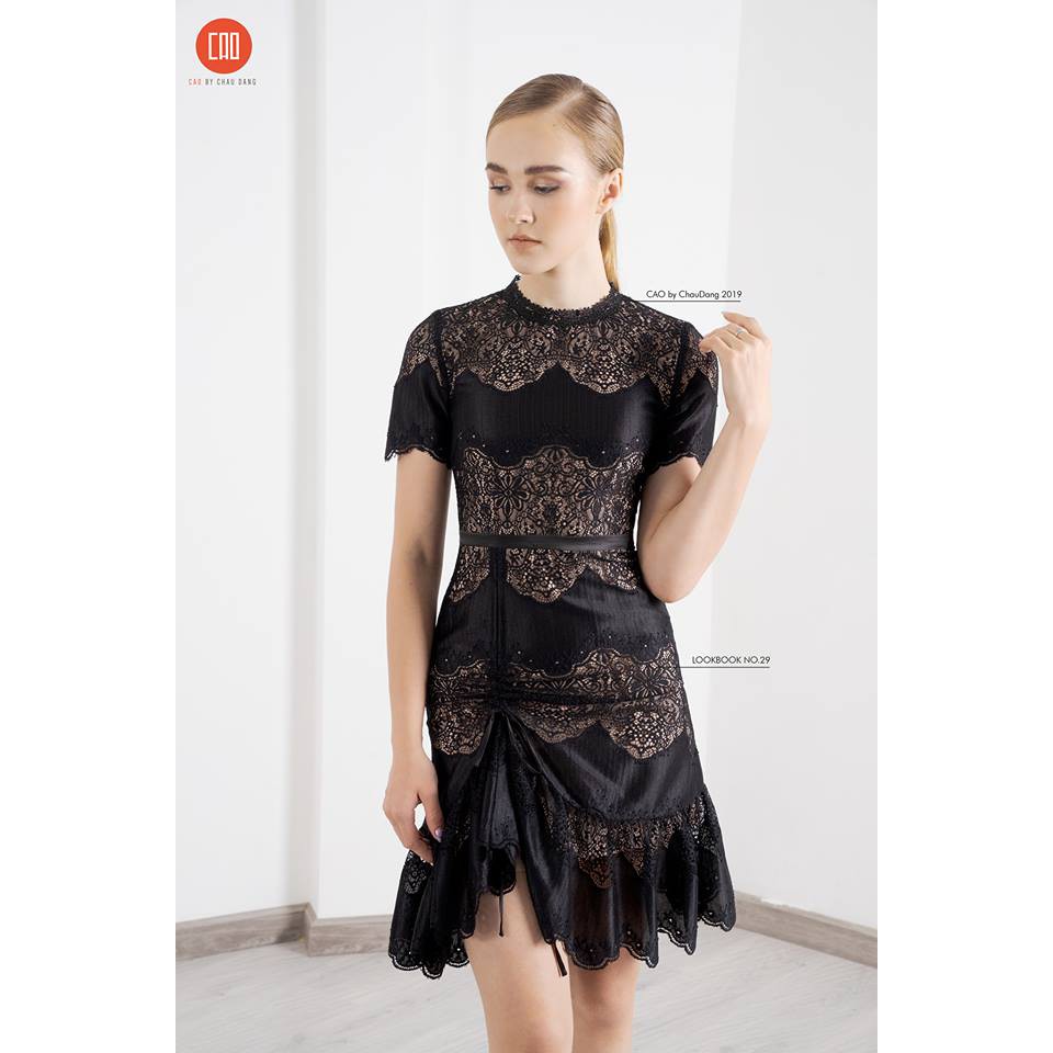 Đầm Cao by Chau Dang, size S, nguyên tag