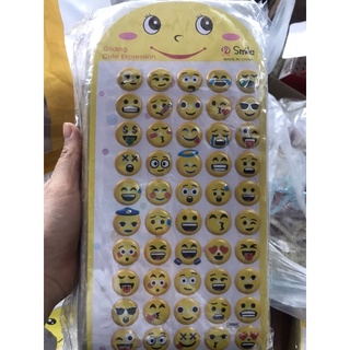 Sticker nổi mặt cười (giá 1 tờ)