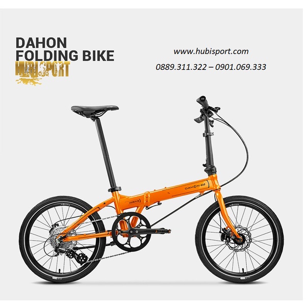 Xe đạp gấp Dahon Launch D8 KBA083 khóa ẩn