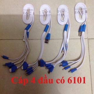 Cáp sạc 4 trong 1