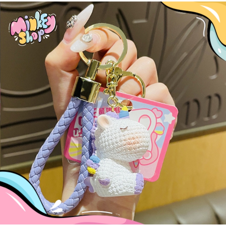 Móc Khóa Đẹp Hình Kì Lân Cute phụ kiện Túi Xách dễ thương -Minkey