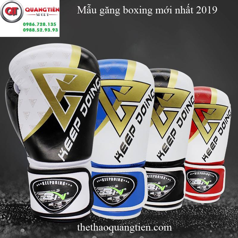 Freeship Găng tay Boxing BN new 2019