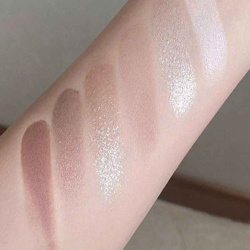 Bảng Phấn Mắt MUGE LEEN 6 Màu Ánh Nhũ Lấp Lánh