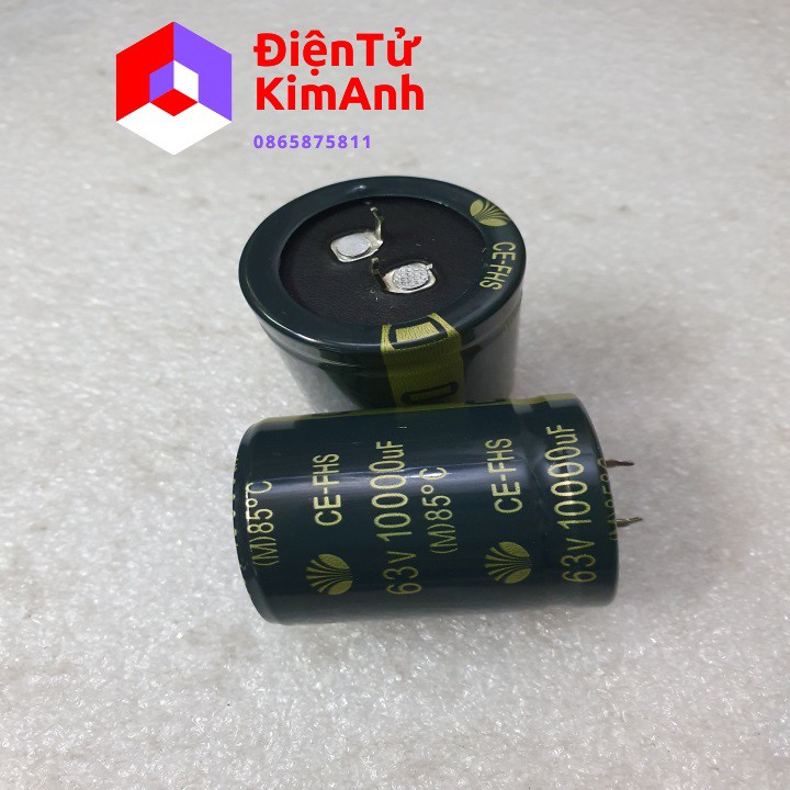 2 Tụ nguồn 10000uf-63v Dae woo